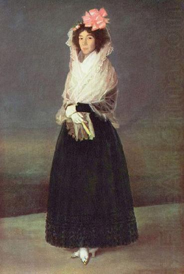 Portrat der Comtesse del Carpio, Francisco de Goya